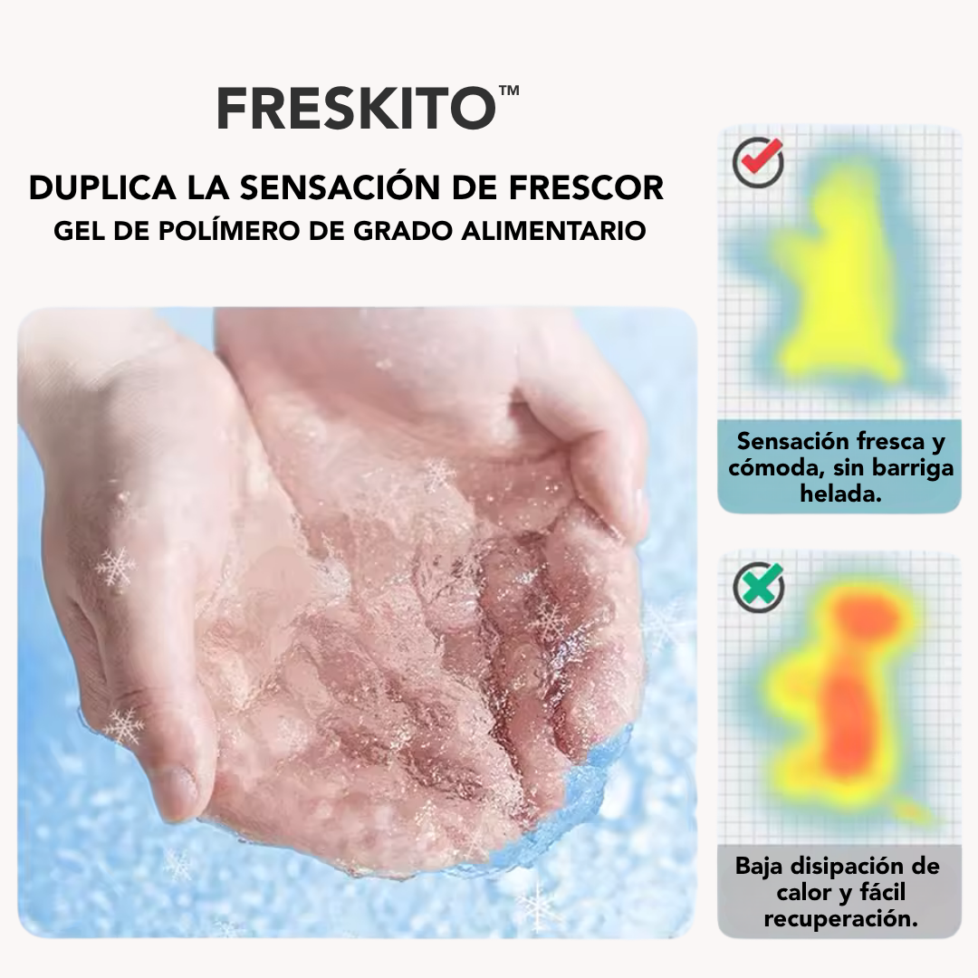 Freskito™ - Alfombrilla Refrescante para Mascotas | Refrigeración Avanzada para el Verano