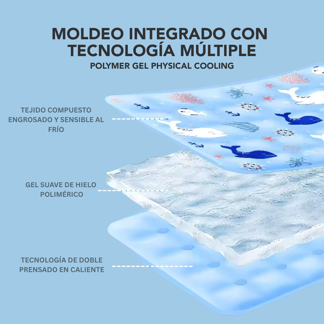Freskito™ - Alfombrilla Refrescante para Mascotas | Refrigeración Avanzada para el Verano