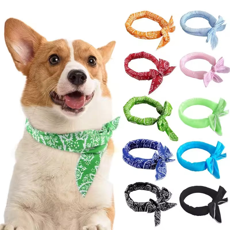 Bandana Refrescante FRESKITO™ – Accesorio de Enfriamiento para Perros y Gatos