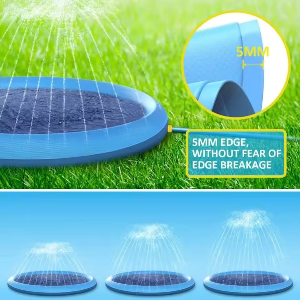Piscina Splash FRESKITO™ - Splash Pad para Perros y Niños (100 / 150 / 170 cm)