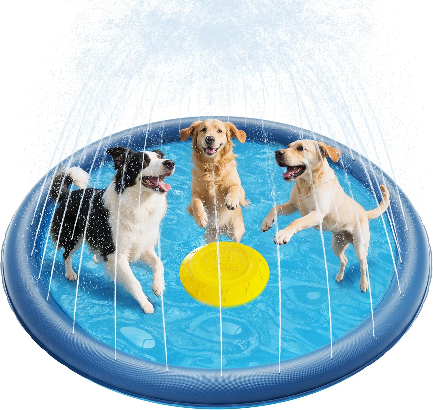 Piscina Splash FRESKITO™ - Splash Pad para Perros y Niños (100 / 150 / 170 cm)
